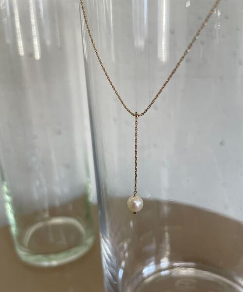 URBAN RESEARCH DOORS（アーバンリサーチドアーズ）の「RoundPearlChainNecklace（ネックレス・レディース・ホワイト・ONE）」の6枚目の写真