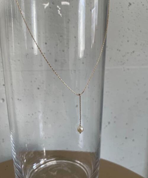 URBAN RESEARCH DOORS（アーバンリサーチドアーズ）の「RoundPearlChainNecklace（ネックレス・レディース・ホワイト・ONE）」の2枚目の写真
