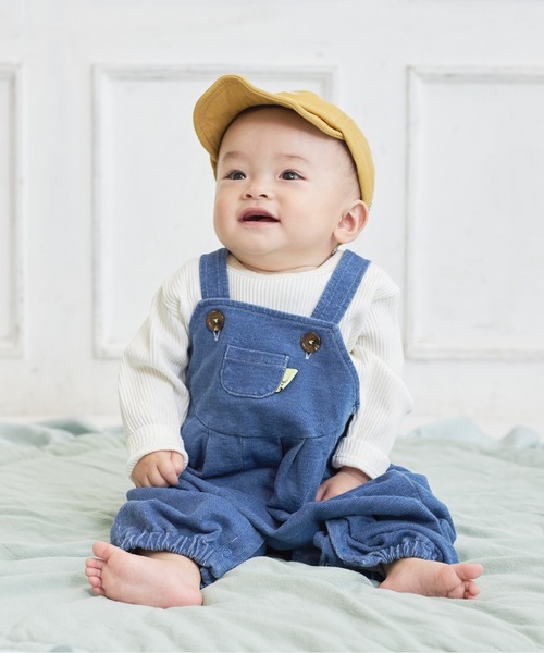 MAKE YOUR DAY(メイクユアデイ)の「ベビーオーバーオール(その他ベビーウェア・キッズ・ブルー/イエロー/オリーブ/ピンク・70/80)」の7枚目の写真