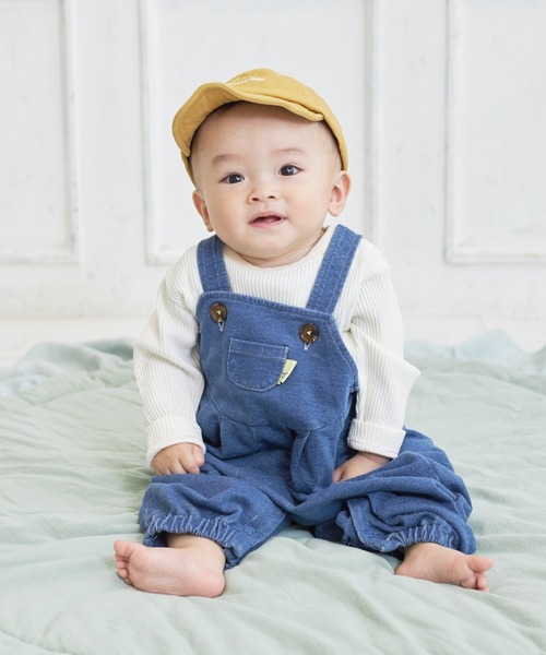 MAKE YOUR DAY(メイクユアデイ)の「ベビーオーバーオール(その他ベビーウェア・キッズ・ブルー/イエロー/オリーブ/ピンク・70/80)」の10枚目の写真