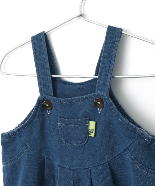 MAKE YOUR DAY(メイクユアデイ)の「ベビーオーバーオール(その他ベビーウェア・キッズ・ブルー/イエロー/オリーブ/ピンク・70/80)」の15枚目の写真