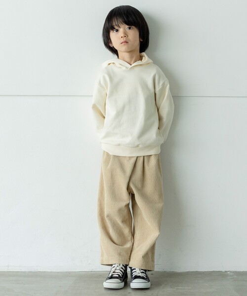 THE SHOP TK （ザ ショップ ティーケー ）の「【110-150】さりげないプリントスウェットプルパーカ（パーカー・キッズ・カーキ/ベビーピンク/オフホワイト/ネイビー・11/12/13/14/15 ）」の8枚目の写真