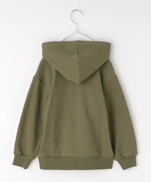 THE SHOP TK （ザ ショップ ティーケー ）の「【110-150】さりげないプリントスウェットプルパーカ（パーカー・キッズ・カーキ/ベビーピンク/オフホワイト/ネイビー・11/12/13/14/15 ）」の18枚目の写真