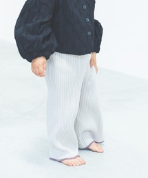 【ooju】ニットワイドパンツ