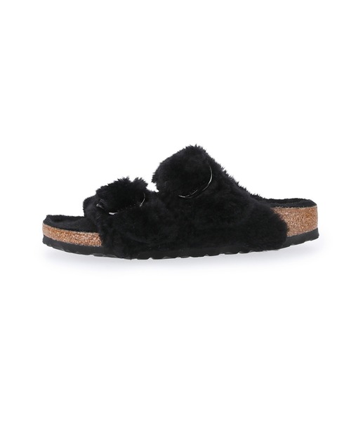 BIRKENSTOCK(ビルケンシュトック)の「【BIRKENSTOCK】Arizona Big Buckle Shearling Teddy(サンダル・レディース・ブラック・36/37/38/39)」の13枚目の写真