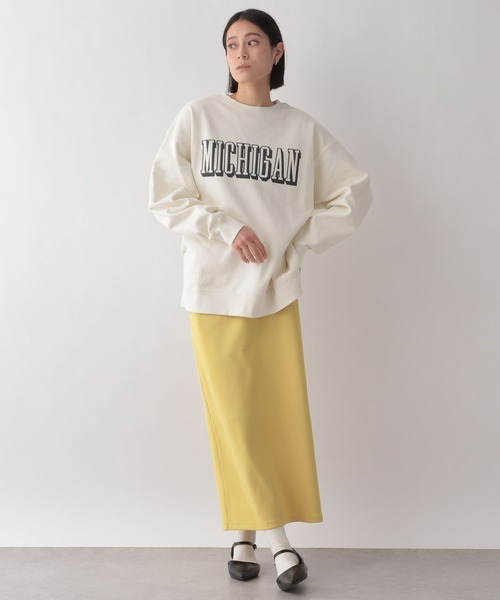 LOWRYS FARM（ローリーズファーム）の「ストレッチカットタイトスカート　184844（スカート・レディース・ブラック/イエロー/グリーン/アイボリー/ブルー/グレー・FREE）」の13枚目の写真