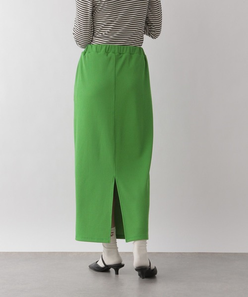 LOWRYS FARM（ローリーズファーム）の「ストレッチカットタイトスカート　184844（スカート・レディース・ブラック/イエロー/グリーン/アイボリー/ブルー/グレー・FREE）」の19枚目の写真