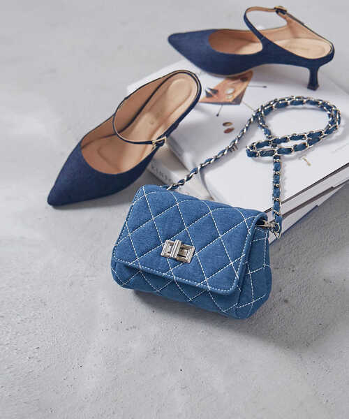 NATURAL BEAUTY BASIC（ナチュラルビューティーベーシック）の「【Oggi掲載】キルティングピローバッグ（ショルダーバッグ・レディース・イエロー/ブラック/ブルー/オレンジ系その他・ﾌﾘ-）」の9枚目の写真