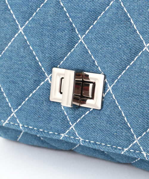 NATURAL BEAUTY BASIC（ナチュラルビューティーベーシック）の「【Oggi掲載】キルティングピローバッグ（ショルダーバッグ・レディース・イエロー/ブラック/ブルー/オレンジ系その他・ﾌﾘ-）」の14枚目の写真