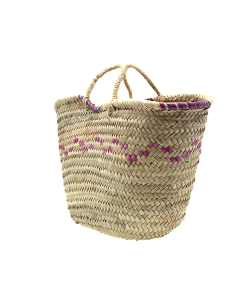 Kastane（カスタネ）の「【Kastane】ラウンドバスケット（かごバッグ・レディース・ライトベージュ・FREE）」の4枚目の写真