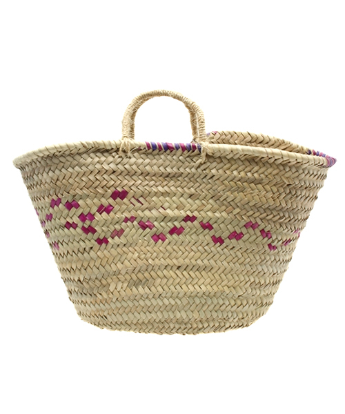 Kastane（カスタネ）の「【Kastane】ラウンドバスケット（かごバッグ・レディース・ライトベージュ・FREE）」の5枚目の写真