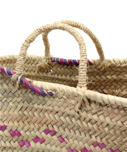 Kastane（カスタネ）の「【Kastane】ラウンドバスケット（かごバッグ・レディース・ライトベージュ・FREE）」の6枚目の写真