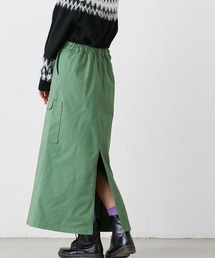 カーゴデザインロングスカート<Le temps riche>
