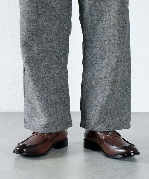 SARABANDE（サラバンド）の「本革 軽量 クッションインソールローファー（ローファー・メンズ・ブラック系3/ブラック系2/ブラック系その他2/ブラウン系その他/ブラック系その他/ブラウン系その他2/ブラウン系2/ブラック系1/ブラウン系1/ワイン系1/ワイン系3/ワイン系2・40/42/44/41/43/46/50/47/45/48/39）」の17枚目の写真