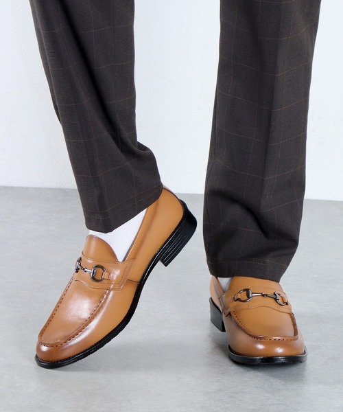 SARABANDE（サラバンド）の「本革 軽量 クッションインソールローファー（ローファー・メンズ・ブラック系3/ブラック系2/ブラック系その他2/ブラウン系その他/ブラック系その他/ブラウン系その他2/ブラウン系2/ブラック系1/ブラウン系1/ワイン系1/ワイン系3/ワイン系2・40/42/44/41/43/46/50/47/45/48/39）」の18枚目の写真