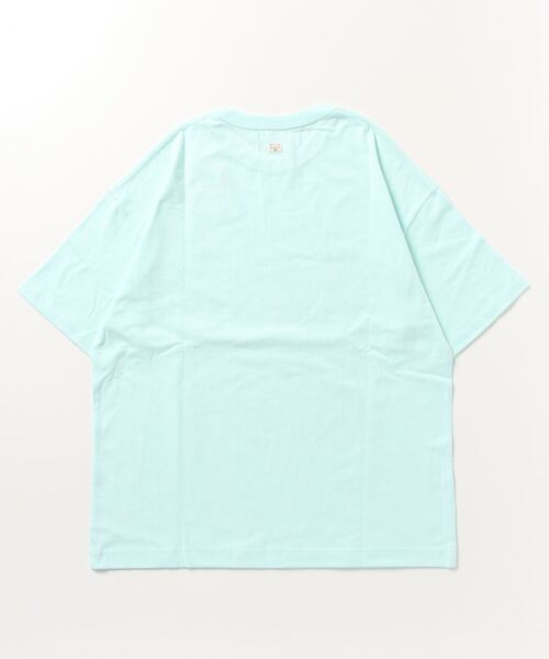 BILLABONG（ビラボン）の「BILLABONG/ビラボン  ビッグシルエット/オーバーサイズ/グラフィックTシャツ   BD013-207（Tシャツ/カットソー・レディース・ブラック×ピンク/ホワイト×ブルー/ブルー・L/M）」の15枚目の写真