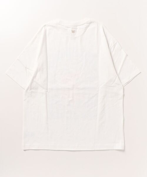 BILLABONG（ビラボン）の「BILLABONG/ビラボン  ビッグシルエット/オーバーサイズ/グラフィックTシャツ   BD013-207（Tシャツ/カットソー・レディース・ブラック×ピンク/ホワイト×ブルー/ブルー・L/M）」の13枚目の写真