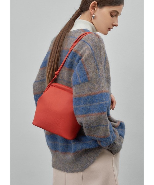 STYLE DELI（スタイルデリ）の「がまぐちフォルムショルダーバッグB（ショルダーバッグ・レディース・アイボリー/ブラック/ピンク/オレンジ/シルバー・FREE）」の18枚目の写真