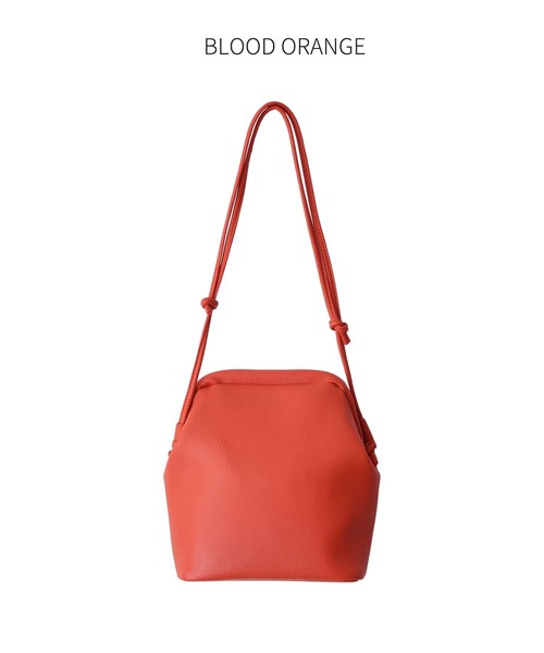 STYLE DELI（スタイルデリ）の「がまぐちフォルムショルダーバッグB（ショルダーバッグ・レディース・アイボリー/ブラック/ピンク/オレンジ/シルバー・FREE）」の16枚目の写真