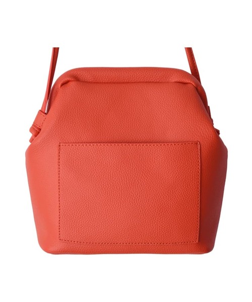 STYLE DELI（スタイルデリ）の「がまぐちフォルムショルダーバッグB（ショルダーバッグ・レディース・アイボリー/ブラック/ピンク/オレンジ/シルバー・FREE）」の21枚目の写真