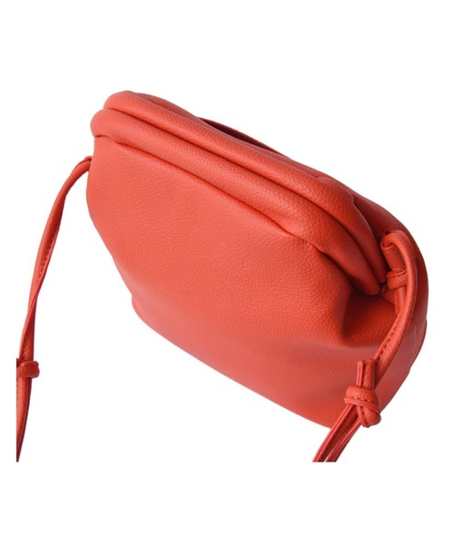 STYLE DELI（スタイルデリ）の「がまぐちフォルムショルダーバッグB（ショルダーバッグ・レディース・アイボリー/ブラック/ピンク/オレンジ/シルバー・FREE）」の17枚目の写真