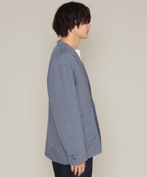 a.v.v（アーヴェヴェ）の「ワンサイズダブルジャケット(セットアップ可）（テーラードジャケット・メンズ・モカ/グレー・53）」の19枚目の写真