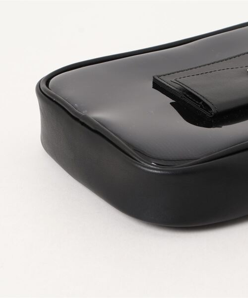 An+u(アンユー)の「PVCショルダーバッグ ST(ショルダーバッグ・レディース・ホワイト/ブラック・ONE SIZE)」の4枚目の写真