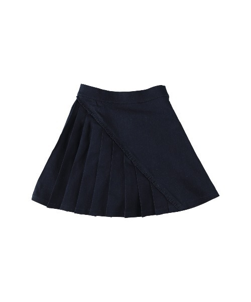 MIRO AMURETTE（ミロアミュレット）の「primavera pleats skirt/デニムプリーツスカート（スカート・レディース・ネイビー・FREE）」の11枚目の写真