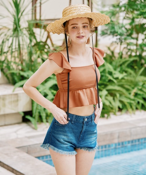 【セール】ビーチデニム S・M・L【San-ai Resort（サンアイリゾート）】（スイムグッズ）｜San-ai Resort 三愛水着楽園（サンアイリゾート サンアイミズギラクエン）