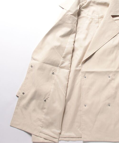 FREE'S MART(フリーズマート)の「2Way袖取り外しミドル丈トレンチコート(トレンチコート・レディース・ベージュ/ホワイト・FREE)」の16枚目の写真