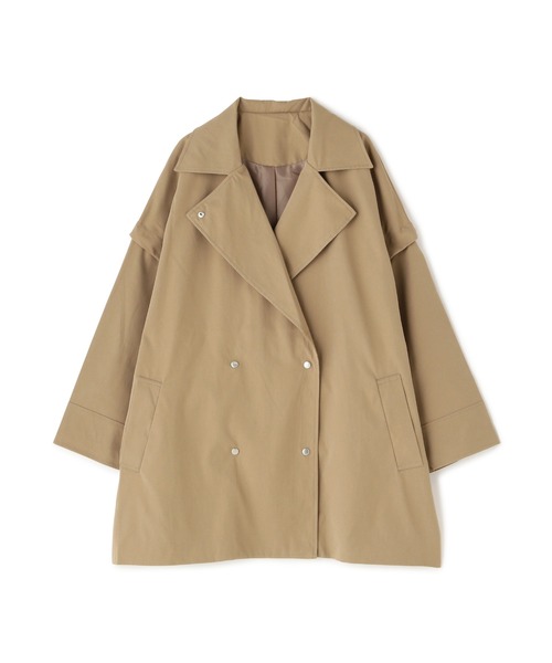 FREE'S MART(フリーズマート)の「2Way袖取り外しミドル丈トレンチコート(トレンチコート・レディース・ベージュ/ホワイト・FREE)」の18枚目の写真