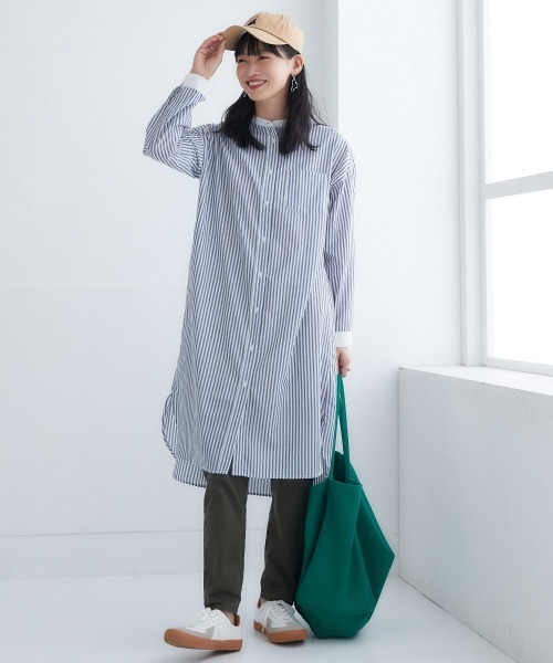 nissen（ニッセン）の「ゆるフィットスキニーパンツ（股下70ｃｍ）（チノパンツ・レディース・カーキ/ブラック/ネイビー系1/モカ/オフホワイト/ベージュ/ライトベージュ/ネイビー系2/ブルーグレー/バーガンディー・L/S/LL/M/3L）」の22枚目の写真