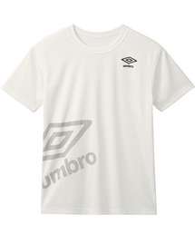 umbro/アンブロ クルーネックTシャツ ビッグロゴ メッシュ 吸汗速乾
