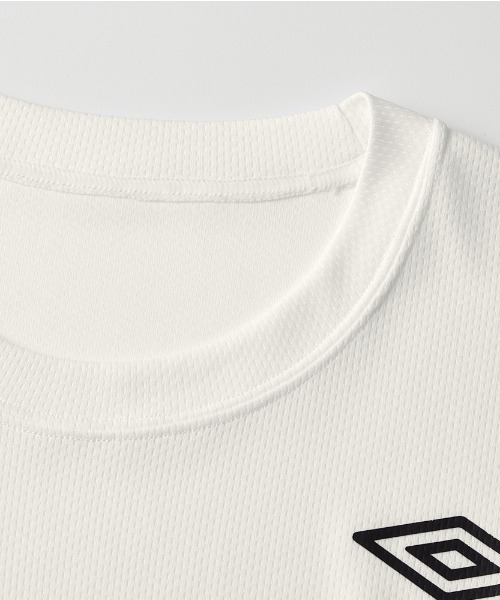 UMBRO(アンブロ)の「umbro/アンブロ クルーネックTシャツ ビッグロゴ メッシュ 吸汗速乾(Tシャツ/カットソー・メンズ・ブルー/ホワイト/ターコイズブルー・LARGE/MEDIUM)」の5枚目の写真
