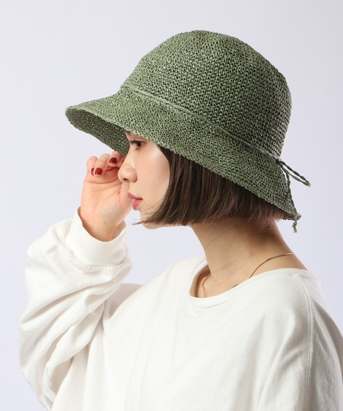 セール】PAGE ONE 細編みペーパーHAT（ハット）｜FUNALIVE