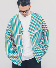 ARMY TWILL | ARMY TWILL　StripeCotton SlabCardigan(シャツ/ブラウス)