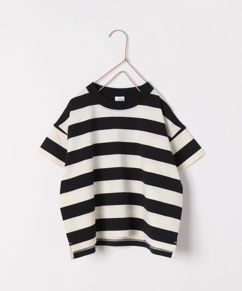 LOWRYS FARM(ローリーズファーム)の「USAフトボーダーTシャツ 180609(Tシャツ/カットソー・キッズ・ブルー/ブラック/ブラウン/レッド・110cm/120cm/130cm/140cm/150cm)」の17枚目の写真