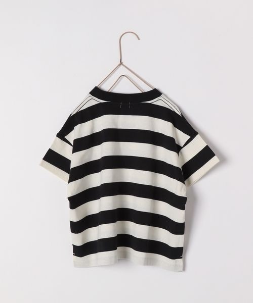 LOWRYS FARM(ローリーズファーム)の「USAフトボーダーTシャツ 180609(Tシャツ/カットソー・キッズ・ブルー/ブラック/ブラウン/レッド・110cm/120cm/130cm/140cm/150cm)」の18枚目の写真