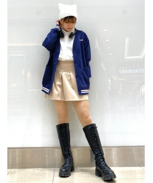 GAP（ギャップ）の「Gapロゴ フレンチテリーカーディガン(ユニセックス)（カーディガン/ボレロ・メンズ・グレー/ベージュ/ネイビー・XS/S/M/L/XL）」の13枚目の写真