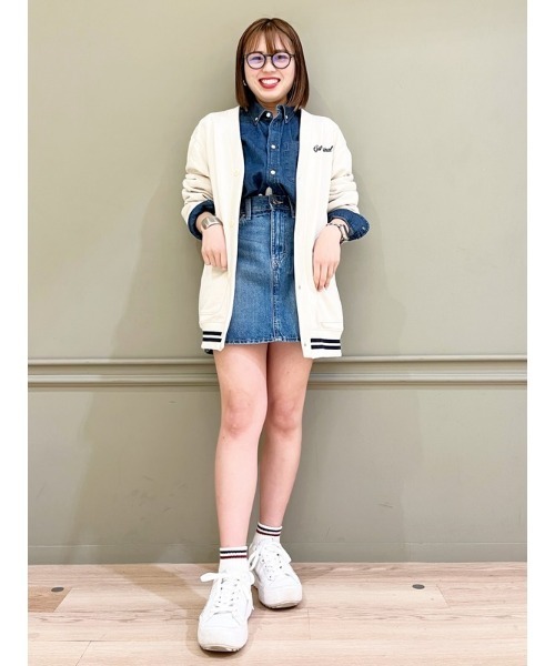 GAP（ギャップ）の「Gapロゴ フレンチテリーカーディガン(ユニセックス)（カーディガン/ボレロ・メンズ・グレー/ベージュ/ネイビー・XS/S/M/L/XL）」の18枚目の写真