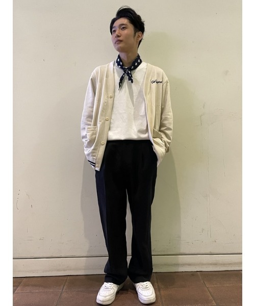 GAP（ギャップ）の「Gapロゴ フレンチテリーカーディガン(ユニセックス)（カーディガン/ボレロ・メンズ・グレー/ベージュ/ネイビー・XS/S/M/L/XL）」の17枚目の写真