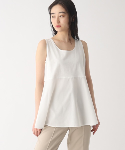 OPAQUE.CLIP(オペークドットクリップ)の「◆3WAY ドルマンスリーブレイヤードニット【洗える】(その他トップス・レディース・ライトベージュ/ホワイト系/ブラック/レモンイエロー/ダークグリーン・38/36/34/42/40)」の12枚目の写真