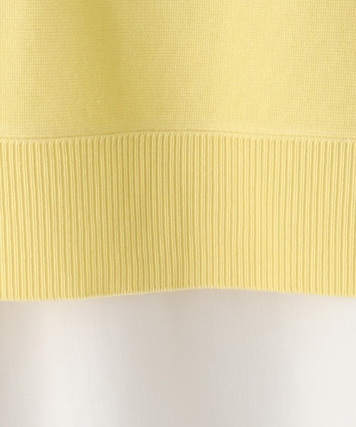 OPAQUE.CLIP(オペークドットクリップ)の「◆3WAY ドルマンスリーブレイヤードニット【洗える】(その他トップス・レディース・ライトベージュ/ホワイト系/ブラック/レモンイエロー/ダークグリーン・38/36/34/42/40)」の19枚目の写真