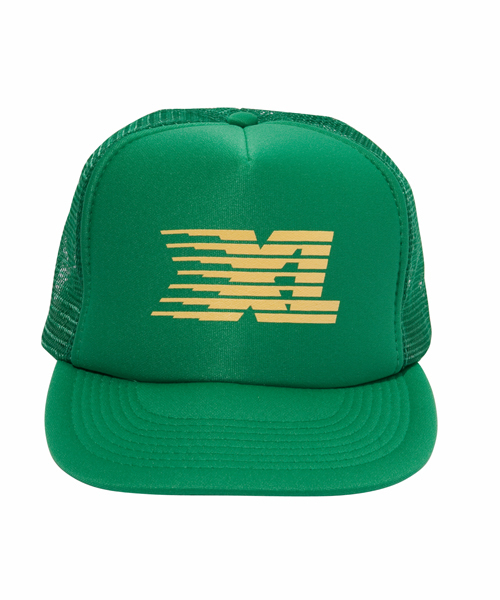 XLARGE（エクストララージ）の「XL TRANSFER MESH TRUCKER CAP（キャップ・メンズ・ホワイト/ブラック/グリーン/ネイビー・ONE SIZE）」の3枚目の写真