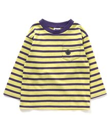 BREEZE | 【WEB限定】ボーダー＆無地長袖Tシャツ(Tシャツ/カットソー)