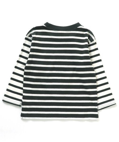 WEB限定】ボーダー&無地長袖Tシャツ（Tシャツ/カットソー）｜BREEZE