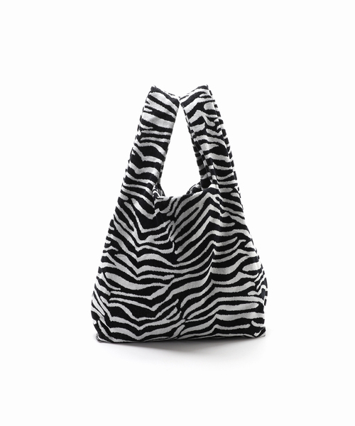 INSCRIRE/アンスクリア】Zebra Pile Bag（トートバッグ）｜VERMEIL par