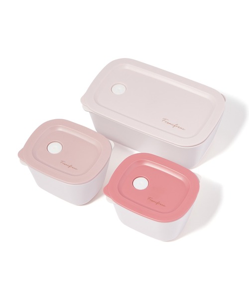 Francfranc(フランフラン)の「ランチボックス コンプリート5点セット ピンク(お弁当箱・レディース・ピンク・FREE)」の14枚目の写真