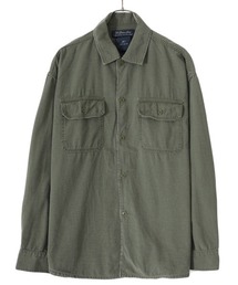 REMI RELIEF NAVY LABEL | REMI RELIEF NAVY LABEL / レミレリーフ ネイビーレーベル：ミリタリーシャツ：RN24329214AK[STD](シャツ/ブラウス)