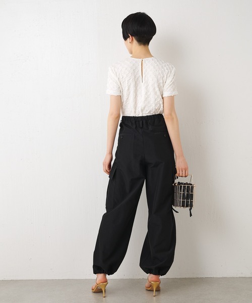 Whim Gazette(ウィムガゼット)の「【THE PAUSE】スクエアポップTシャツ(Tシャツ/カットソー・レディース・ブラック/オフホワイト/ブルー・FREE)」の19枚目の写真